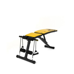 Скамья универсальная с эспандерами DFC D008Y