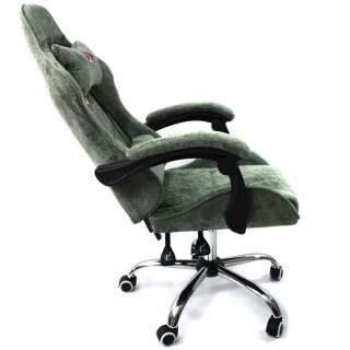 Вибромассажное кресло Calviano Nero green plush