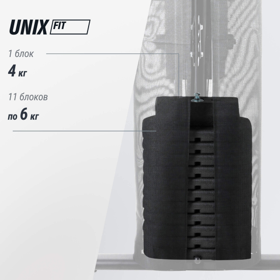Силовой комплекс UNIX Fit BLOCK 70 MAX