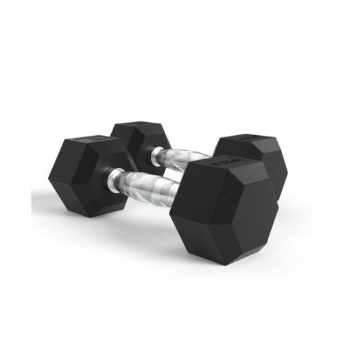 Гантели DFC Гексагональные, 2 шт. по 17.5 кг