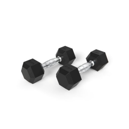 Гантели DFC Гексагональные, 2 шт. по 17.5 кг