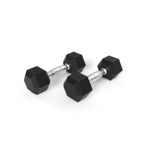 Гантели DFC Гексагональные, 2 шт. по 17.5 кг
