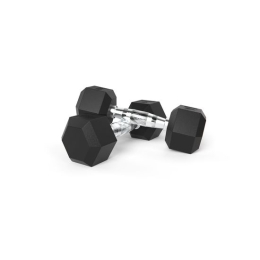 Гантели DFC Гексагональные, 2 шт. по 17.5 кг
