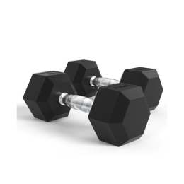 Гантели DFC Гексагональные, 2 шт. по 27.5 кг