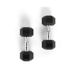 Гантели DFC Гексагональные, 2 шт. по 27.5 кг