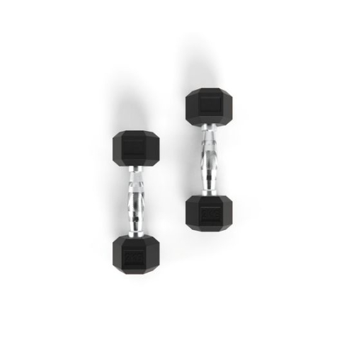 Гантели DFC Гексагональные, 2 шт. по 2 кг