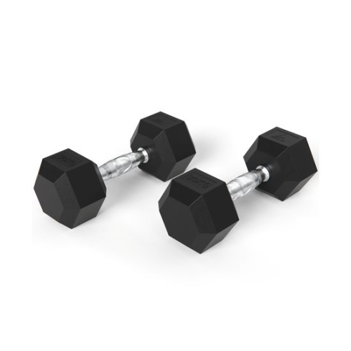Гантели DFC Гексагональные, 2 шт. по 30 кг