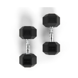 Гантели DFC Гексагональные, 2 шт. по 37.5 кг