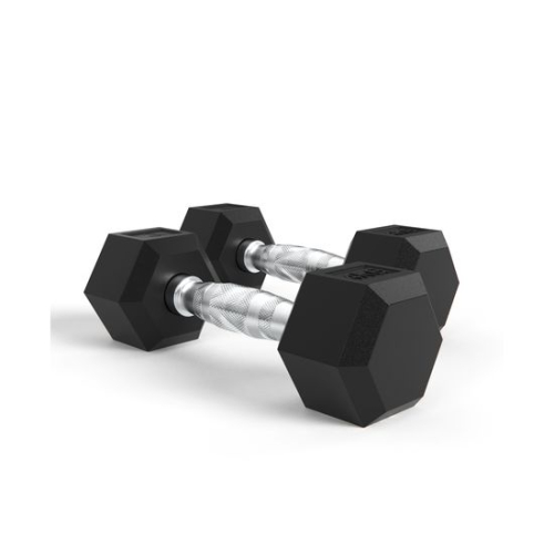Гантели DFC Гексагональные, 2 шт. по 4 кг