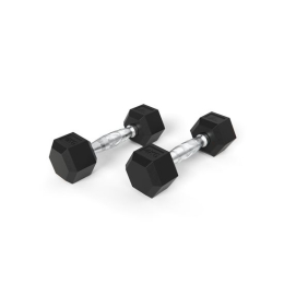 Гантели DFC Гексагональные, 2 шт. по 4 кг