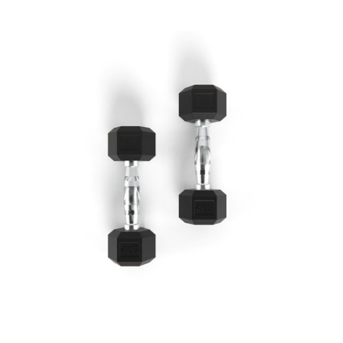 Гантели DFC Гексагональные, 2 шт. по 4 кг