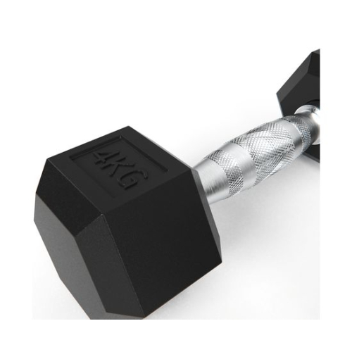 Гантели DFC Гексагональные, 2 шт. по 4 кг