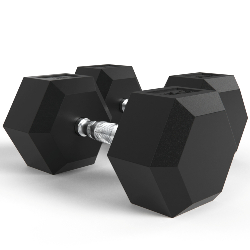 Гантели DFC Гексагональные, 2 шт. по 50 кг