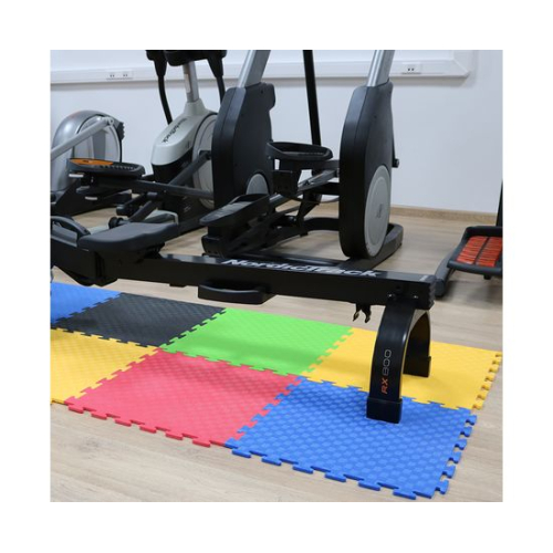 Мат-пазл повышенной плотности, 48 х 48 см, 8 мм, чёрный