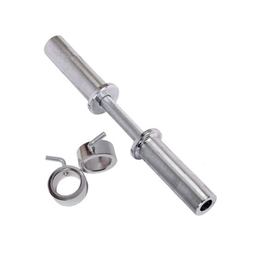 Гриф гантельный (хромированный) 510 мм / диаметр 50 мм