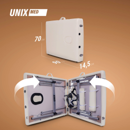 Массажный стол UNIX Master 2 Section White