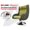 Дизайнерское кресло FUJIMO Monogram Pine Lime