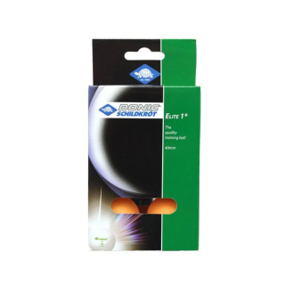 Мячики для н/тенниса DONIC ELITE 1, 6 штук, оранжевый
