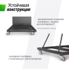 Баскетбольная стойка UNIX Line B-Stand-PC PRO 54"x32" (140 х 82 см) R45 H230-305 см