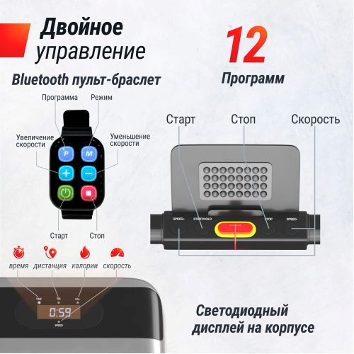 Беговая дорожка UNIX Fit R-260N