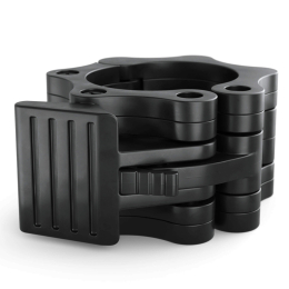 Зажимы на гриф UNIX Fit, 50 мм, черный, 2 шт