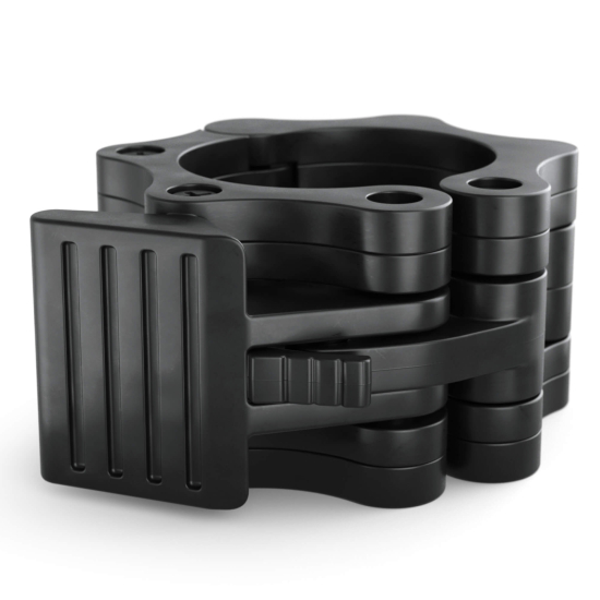 Зажимы на гриф UNIX Fit, 50 мм, черный, 2 шт