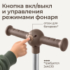 Самокат UNIX Kids Light с подсветкой, зеленый