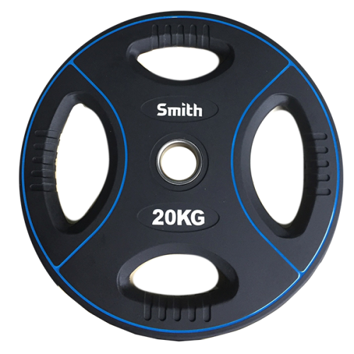 Диск полиуретановый 20кг. Smith Сила PUWP12