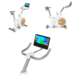 Велотренажер UNIX Fit MV-500T (15,6 TFT') Wood