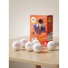 Мячи для настольного тенниса, Double Fish, набор 6шт, 3*, ITTF Approved, белый, DB3