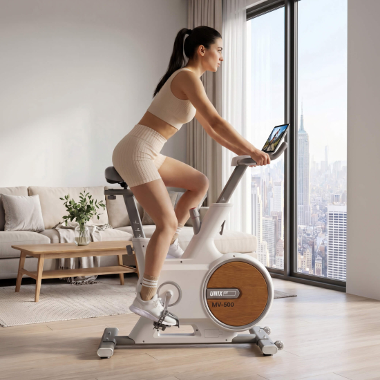 Велотренажер UNIX Fit MV-500 Wood