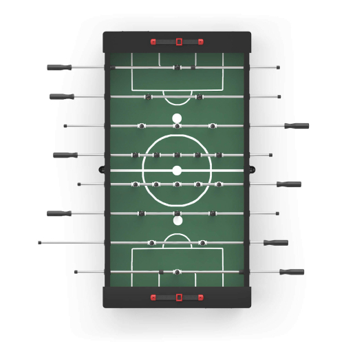 Игровой стол UNIX Line Футбол - Кикер (140х74 cм) Wood