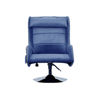 Дизайнерское массажное кресло EGO Max Comfort Синий