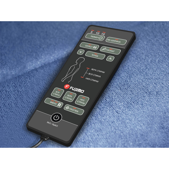 Дизайнерское массажное кресло EGO Max Comfort Синий