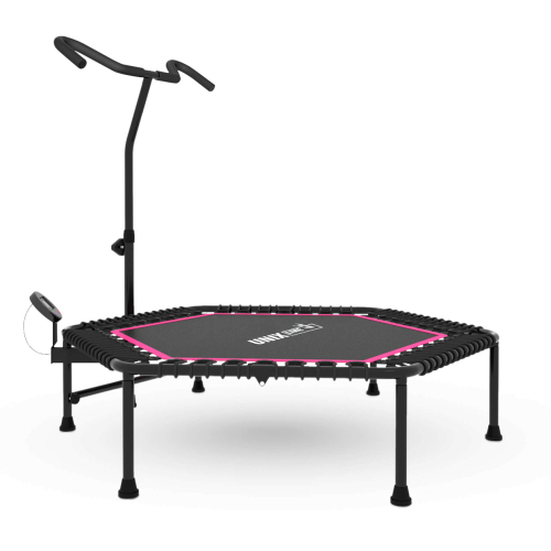 Батут спортивный UNIX Line FITNESS PRO (125 см) Pink