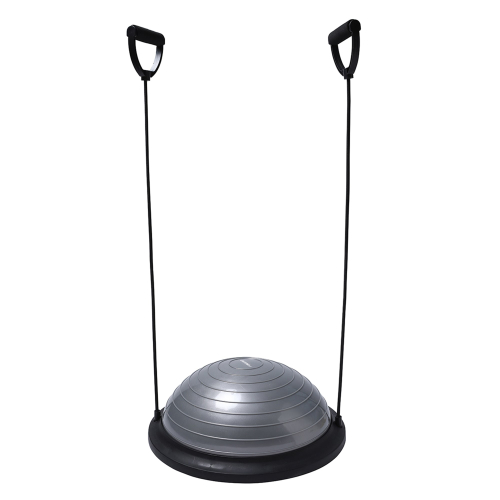 Полусфера балансировочная UNIX Fit с эспандерами, 46 см