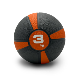 Медбол UNIX Fit PRO 3 кг оранжевый