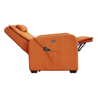 Кресло-реклайнер электрический с подъемом и массажем FUJIMO LIFT CHAIR цвет на заказ