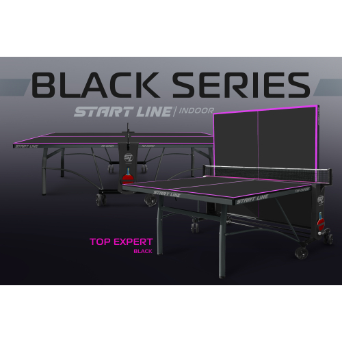 Стол теннисный Top Expert Black