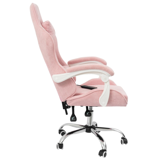 Вибромассажное кресло Calviano Nero pink plush