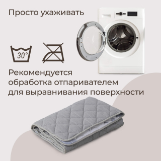 Коврик стеганный UNIX Kids Ocean / Океан 130x130 см
