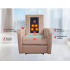 Кресло-реклайнер электрический с массажем FUJIMO E-COMFORT CHAIR Терра