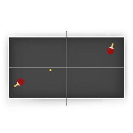 Всепогодный теннисный стол UNIX Line Extra Outdoor 6 mm ACP (Black)