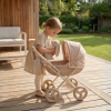 Коляска для кукол UNIX Kids Cradle Doll / с люлькой бежевый