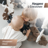 Конструктор UNIX Kids Snowflakes / Снежинки (32 шт.) серый, бежевый