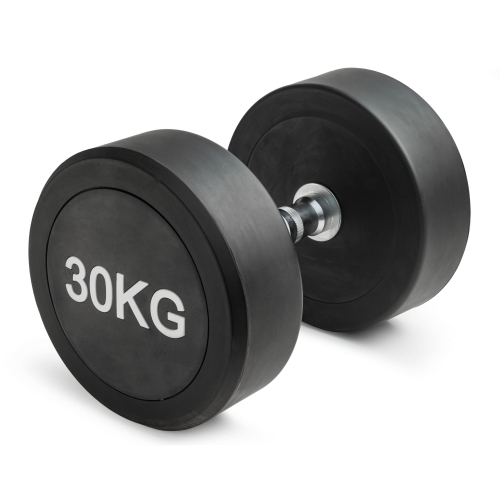 Гантель неразборная круглая 30 кг. VictoryFit VF-R300