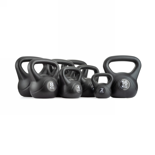 Гиря пластиковая 16 кг. VictoryFit VF-KP160