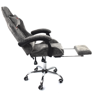 Вибромассажное кресло Calviano Amarone dark grey plush