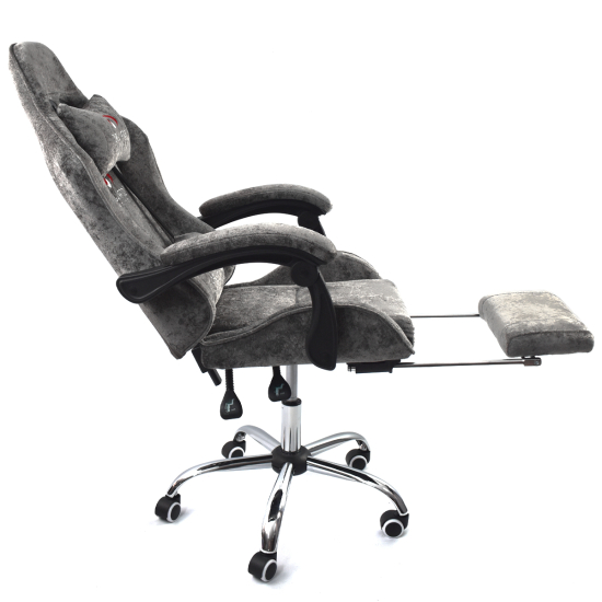 Вибромассажное кресло Calviano Amarone dark grey plush