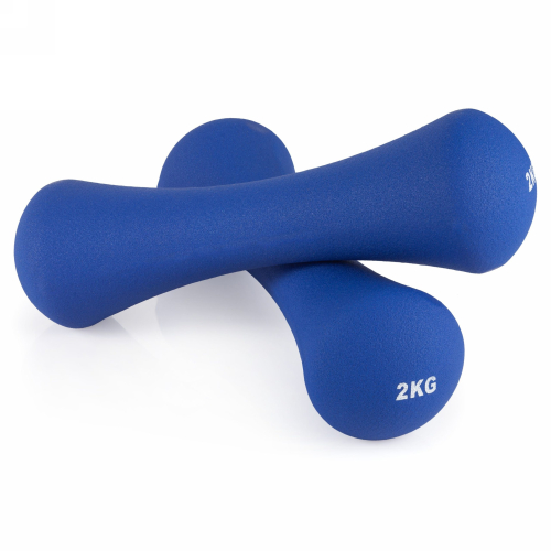 Гантель неразборная 2 кг. неопрен VictoryFit VF-DN020